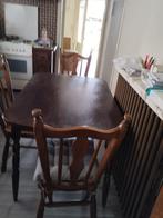 tafel en stoelen, Huis en Inrichting, Ophalen, Gebruikt