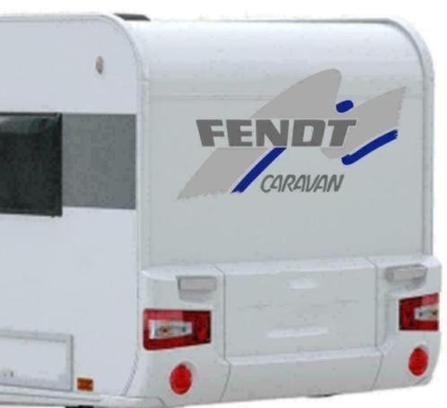 Fendt caravan, Camper sticker in 3 kleuren 30cm x 17cm, Collections, Autocollants, Neuf, Autres types, Envoi