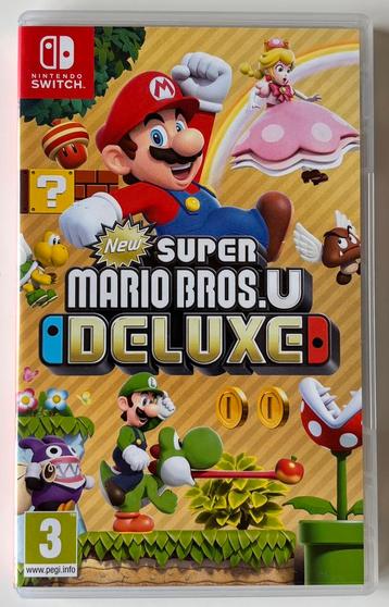 Super Mario Bros U Deluxe - Switch - comme neuf disponible aux enchères