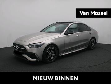 Mercedes-Benz C 180 AMG Line + PANORAMISCH DAK + PTS +CAMERA beschikbaar voor biedingen