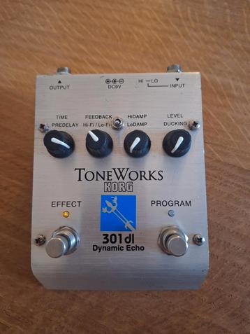 Korg Toneworks 301dl dynamic echo beschikbaar voor biedingen