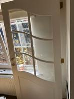 Dubbele deur met raam, Ophalen, Gebruikt, 120 cm of meer, Binnendeur