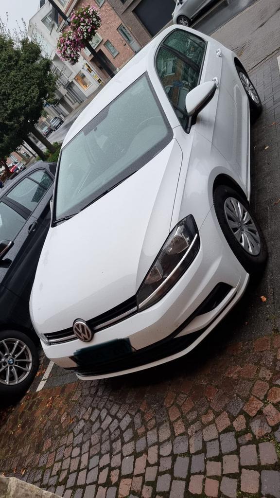 Volkswagen golf 7.5 TDI 1.6 bj2019, Auto's, Volkswagen, Particulier, Golf, Diesel, Euro 6, Handgeschakeld, Wit, Zwart, Ophalen