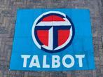 TALBOT oude reclame vlag XL, Ophalen of Verzenden, Gebruikt, Reclamebord