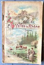 La vallée du Rhône, Suisse 🇨🇭 1913 ~ Monod Jules (+ carte), Ophalen of Verzenden, Jules Monod