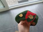 Baret en patch ardeense jagers, Ophalen of Verzenden