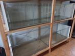 2 detolf kasten voor hamster scaping met bijhorend rek etc, Maison & Meubles, Enlèvement, Utilisé, Métal