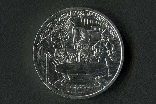 Oostenrijk 10 euro 2010 Charlemagne Silver 925/1000, Postzegels en Munten, Munten | Europa | Euromunten, Setje, 10 euro, Oostenrijk