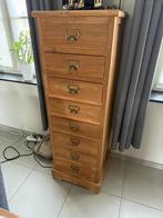 Ladekast in teak, Ophalen, Minder dan 50 cm, Gebruikt, 5 laden of meer