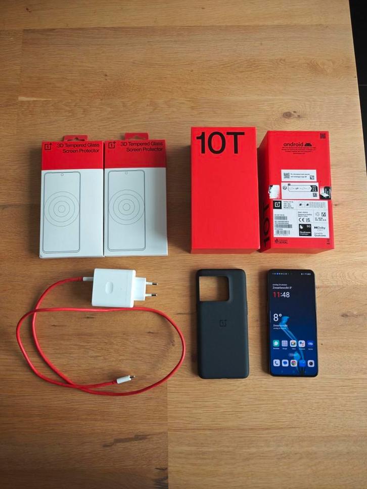 Oneplus 10T - 256GB * 5G * Moonstone Black, Telecommunicatie, Mobiele telefoons | Overige merken, Zo goed als nieuw, Ophalen of Verzenden