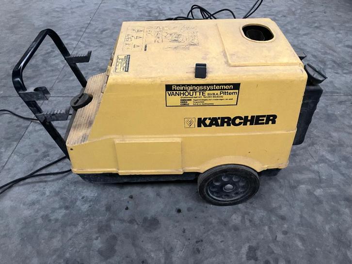 Kärcher industriële hogedrukreiniger, Tuin en Terras, Hogedrukreinigers, Gebruikt, Elektrisch, Met regelbare waterdruk, Ophalen
