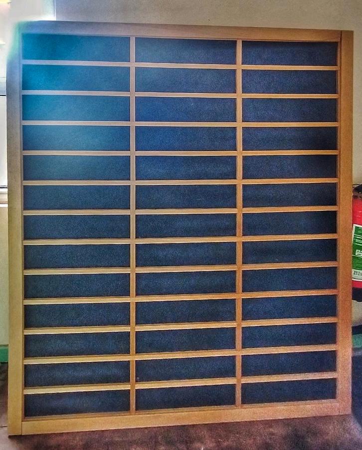Laudescher akoestische panelen – massief beuk – 5 stuks + 1, Doe-het-zelf en Bouw, Isolatie en Afdichting, Zo goed als nieuw, Ophalen