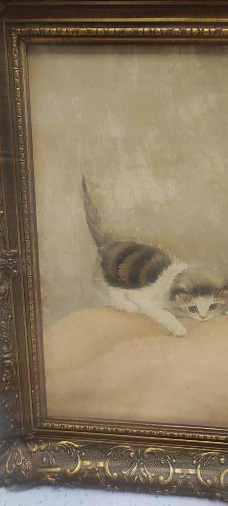 Europese school XIX-XX, Antiek en Kunst, Kunst | Schilderijen | Modern, Ophalen of Verzenden