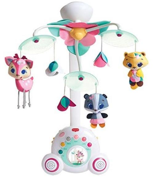 Muziekmobiel Tiny Love, Kinderen en Baby's, Speelgoed | Babyspeelgoed, Zo goed als nieuw, Mobiel, Met licht, Met geluid, Ophalen
