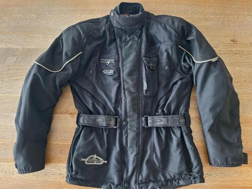 Zwarte motorjas textiel MQP maat M, Motoren, Kleding | Motorkleding, Jas | textiel, Heren, Tweedehands, Ophalen