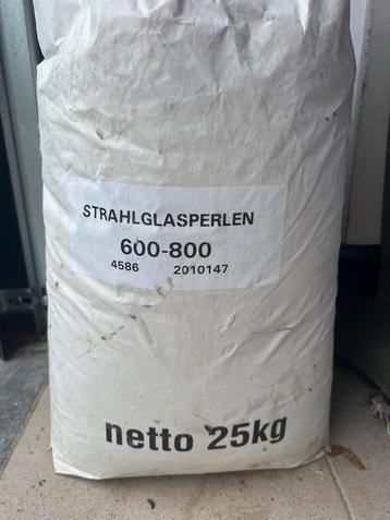 Filterglas glasparels 600-800 zwembadfilter zak 25 kg beschikbaar voor biedingen