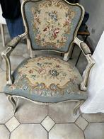 chaise vintage, Huis en Inrichting, Stoelen, Ophalen, Gebruikt, Blauw, Vintage