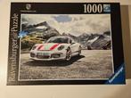 Puzzel Ravensburger 1000 stukjes Porche 911R, Ophalen of Verzenden, 500 t/m 1500 stukjes, Gebruikt, Legpuzzel