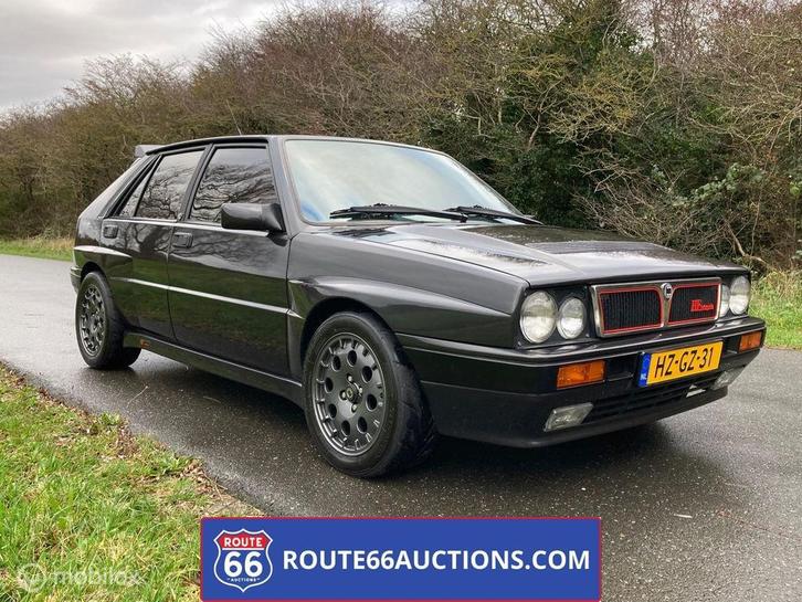 Lancia Delta HF Integrale | 1988 | Route 66 Auctions, Auto's, Oldtimers, Bedrijf, Te koop, Lancia, Benzine, Overige carrosserie