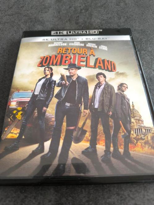 Blu-ray 4k Ultra HD + Blu ray ZombieLand double trap, Cd's en Dvd's, Blu-ray, Zo goed als nieuw, Ophalen of Verzenden