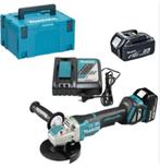 MAKITA DGA519RTJ 18V LXT X haakse accu-slijper 125mm X-LOCK, Doe-het-zelf en Bouw, Ophalen of Verzenden, Nieuw, Haakse handslijpmachine