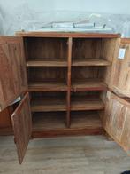 Massief houten barkast, Ophalen