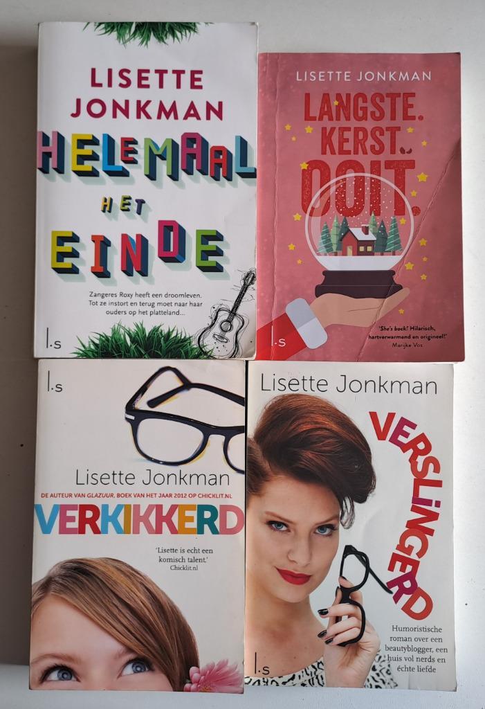 Boeken Lisette Jonkman, Boeken, Romans, Gelezen, Ophalen of Verzenden