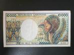 Gabon pick 7a 10000 francs 1984, Ophalen of Verzenden, Overige landen, Los biljet