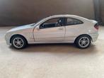Mercedes C klasse sport coupe schaal 1/24., Hobby en Vrije tijd, Modelauto's | 1:24, Ophalen, Zo goed als nieuw, Auto, Welly