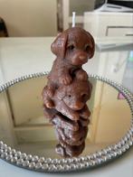 Honden kaars, Huis en Inrichting, Woonaccessoires | Kandelaars en Kaarsen, Crème, Nieuw, Ophalen of Verzenden, Kaars