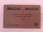 BRUGGE BOEKJE MET 24 OUDE POSTKAARTEN BLOEDPR0CESSIE, Enlèvement ou Envoi, 1940 à 1960, Non affranchie, Flandre Occidentale
