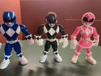 Power rangers figuren, Ophalen