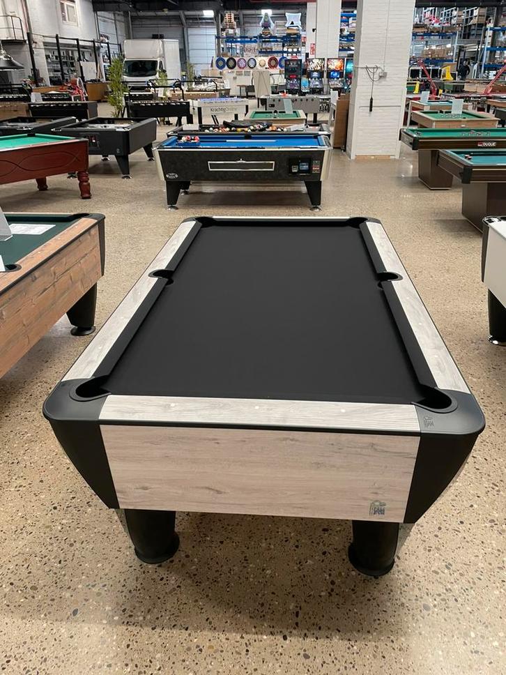 Pooltafel Sam 7ft Polar Black Label, Sport en Fitness, Biljarten en Poolen, Pooltafel, Ophalen