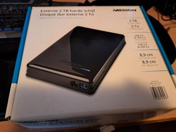 Externe hd 2 TB beschikbaar voor biedingen