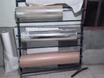 Grote rollen papier en plasticfolie, Diversen, Papierwaren, Ophalen, Gebruikt
