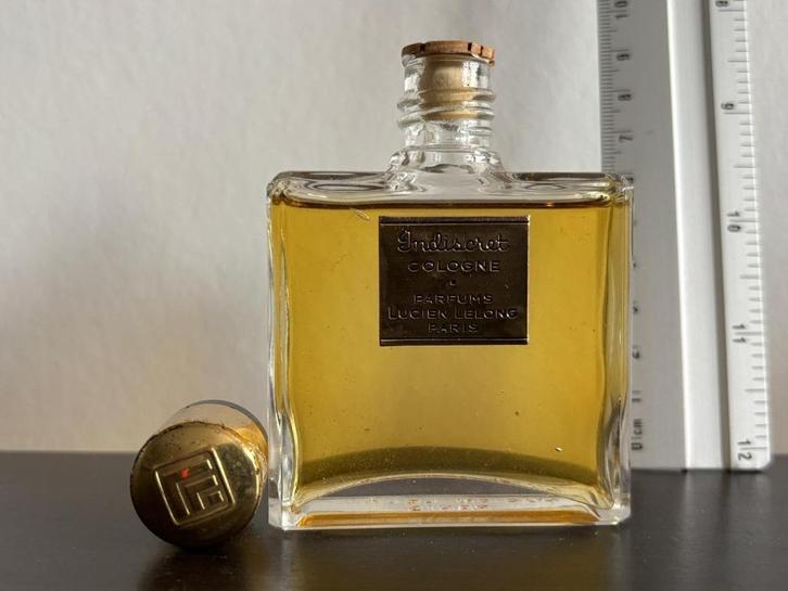 Lucien Lelong “Indiscret” cologne, Verzamelen, Parfumverzamelingen, Zo goed als nieuw, Parfumfles, Gevuld, Ophalen of Verzenden