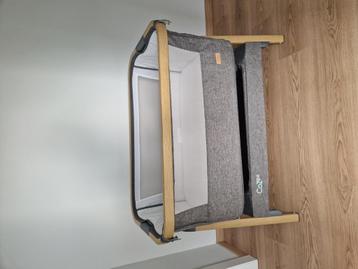 Tutti Bambini Co-sleeper CoZee Oak/Charcoal+ gratis slaapzak beschikbaar voor biedingen