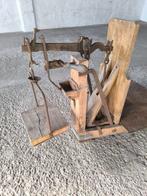 Antieke weegschaal / bascule, Antiek en Kunst, Ophalen