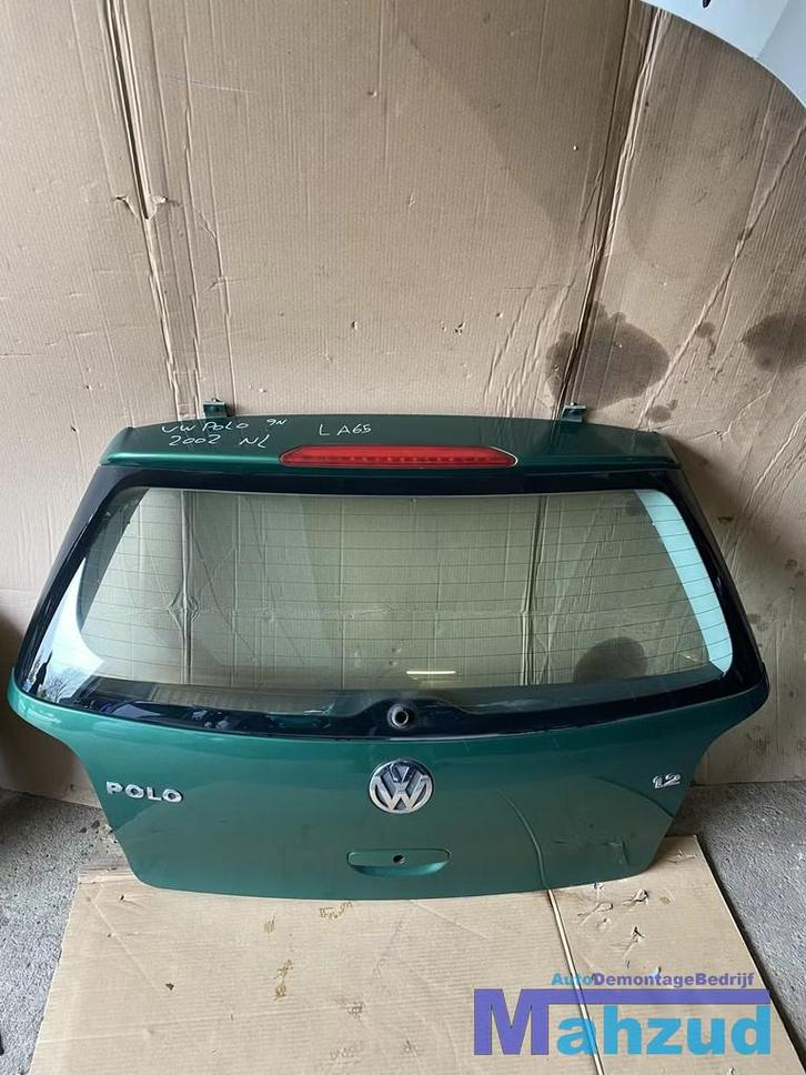 VW POLO 9N Groen LA6S Achterklep achterdeur, Auto-onderdelen, Carrosserie, Deur, Volkswagen, Achter, Gebruikt