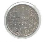 12888 * 1 franc 1909 Flamand sans point * PR/FDC, Envoi, Argent