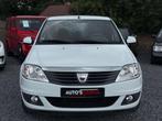 Dacia Logan 1.2 Benzine Sedan ElektR 75 Pk 1Ste Eigenaar, Auto's, Voorwielaandrijving, Stof, Gebruikt, Zwart