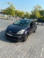 Clio 3, Auto's, Renault, Automaat, Zwart, Leder en Stof, Zwart