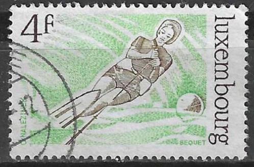 Luxemburg 1975 - Yvert 862 - Sport - Waterski (ST), Timbres & Monnaies, Timbres | Europe | Autre, Affranchi, Luxembourg, Envoi
