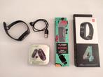 Xiaomi Mi Band + extra 2 metalen bandjes, Gebruikt, Verzenden, Zwart, Xiami