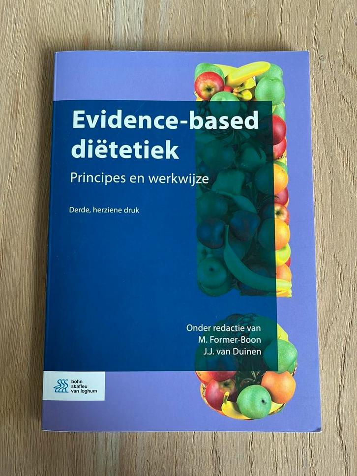 Evidence-based diëtetiek, Boeken, Wetenschap, Zo goed als nieuw, Ophalen of Verzenden