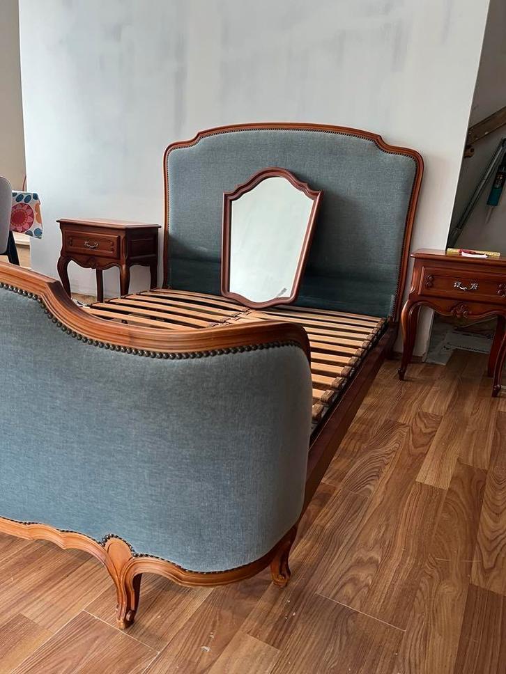 Slaapkamer in kersenhout, Huis en Inrichting, Slaapkamer | Complete slaapkamers, Gebruikt, Ophalen