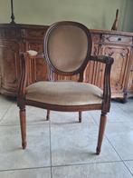 stoel - zetel, Huis en Inrichting, Stoelen, Ophalen, Hout, Gebruikt, Overige kleuren