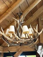 Hertengewei luster kroonluchter lamp, Ophalen of Verzenden
