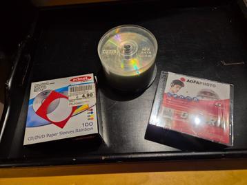 Opneembare EXEL CD R80  AGFA photo DVD + RW EXEL NIEUW beschikbaar voor biedingen