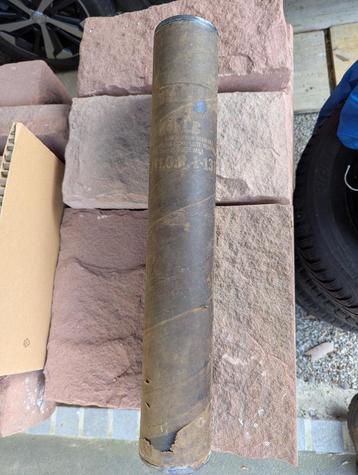 Container obus mortier 81MM US ww2 et après guerre beschikbaar voor biedingen